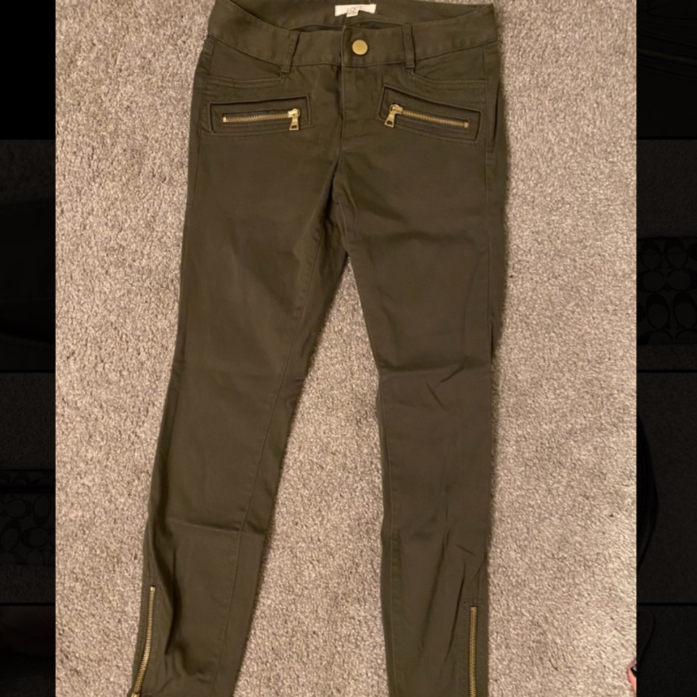 Loft Olive Pants